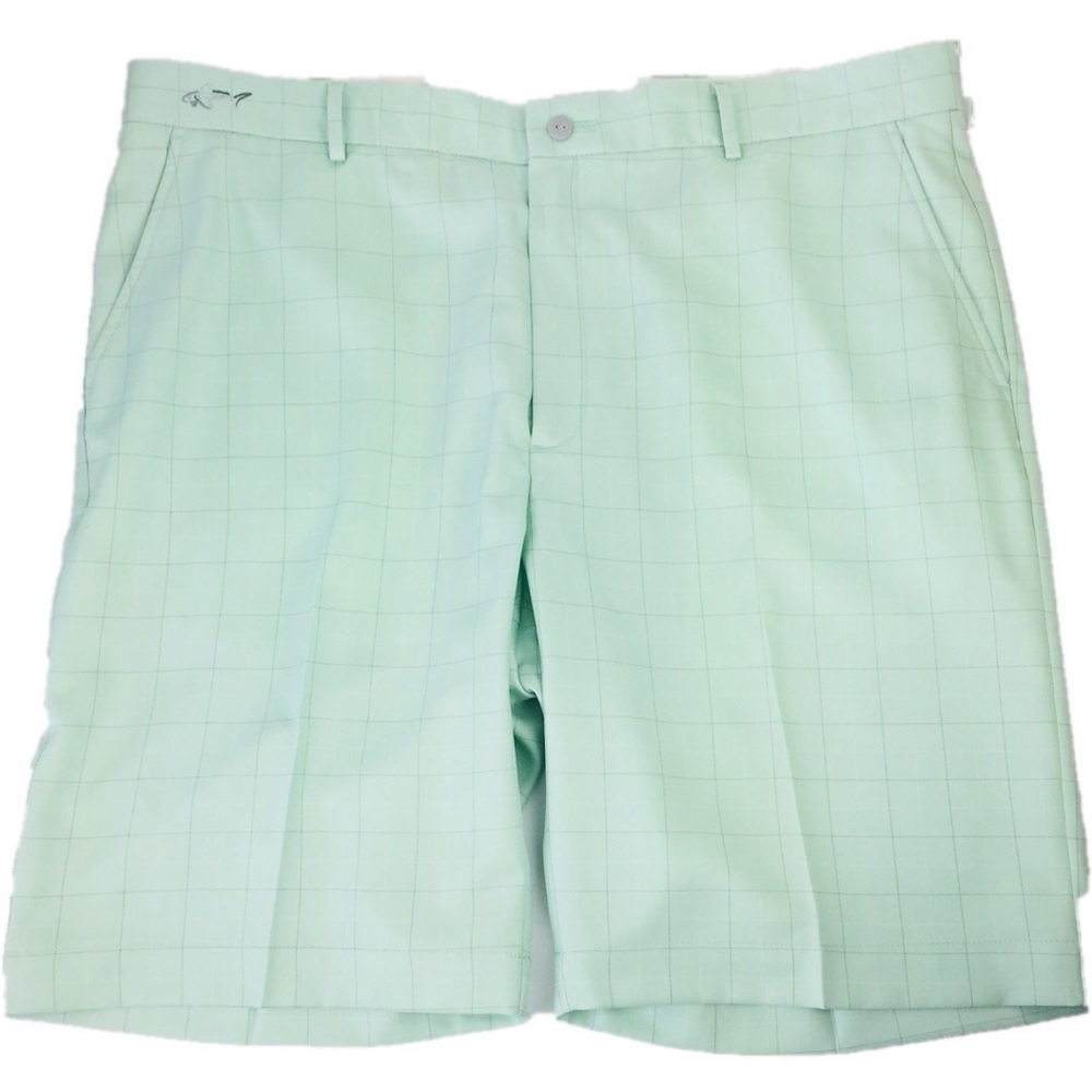Greg Norman Men Shark Golf Shorts Plus Size 40